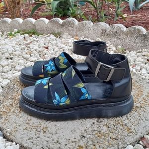 Dr. Martens Clarissa Chunky Straps Hawaiian Floral Sandal 41EU/9US
